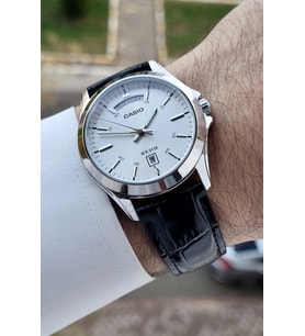 Casio CSISTE193 Kadranı Metalik Kordonu Siyah Renk 2 Yıl Garantili Erkek Kol Saati