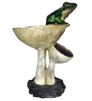 KURBAĞA, 28cm, BAHÇE,TERAS,BALKON DEKOR ÜRÜNÜ