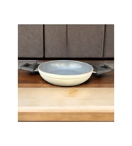 Hascevher Ezme Bio Granit 18 cm Yumurta Sahanı Krem