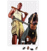 Boy And Dog Rotfaydır Puzzle 240 Parça Yapboz