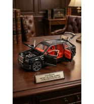 Rolls Royce Cullinan Metal Model Araba 1:32 - Sesli Işıklı Kapıları Açılan Oyuncak Jip 18 cm