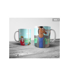 Pixxa Bojack Horseman Kupa Bardak Model 2