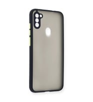 Samsung Galaxy A11 Kılıf Montreal Silikon Kapak - Lacivert