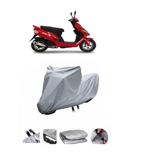 Asya Polo 50  Gri Motosiklet Brandası ARKA ÇANTA UYUMLU DEĞİLDİR