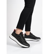 Walkway Füme Hafif Esnek Kilit Bağcıklı Unisex Spor Ayakkabı Nans 6006 G