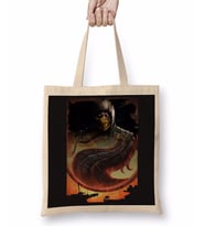 Scorpion Mortal Kombat Game Bez Çanta Uzun Saplı