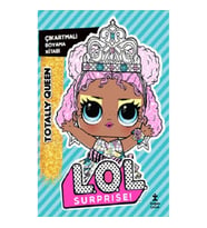 L.O.L Surprise!-Totally Queen-Çıkartmalı Boyama Kitabı