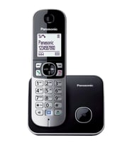 Panasonic KX-TG6811 Siyah Telsiz Dect Telefon Elektrik Kesintisinde Konuşabilme
