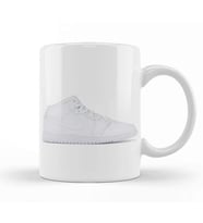 Jordan 1 Mid Gs White Kupa Bardak Porselen