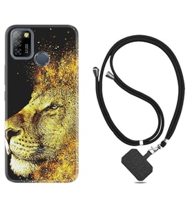 INFINIX Smart 4 5 6 Zero 8 S5 Pro Kılıf Boyun Askılı Silikon Leon 1323