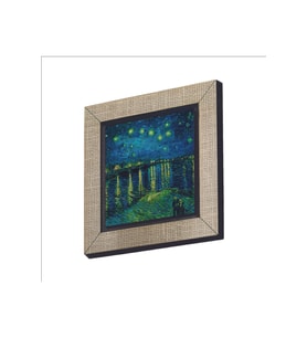 Ren Nehrinde Yıldızlı Bir Gece (Vincent Van Gogh, 1888) Baskılı MDF Magnet 7X7