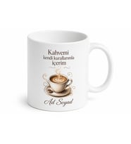 Laktozsuz Sütle Kahve İçenlere Özel Espresso Kupası Hediye Bardak