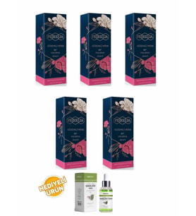 Pereja Gizemli Misk Kolonya 250 ml Cam Şişe 5 Li Set