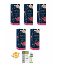 Pereja Gizemli Misk Kolonya 250 ml Cam Şişe 5 Li Set