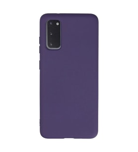 Samsung Galaxy S20 Kılıf Nano İçi Kadife Silikon - Mor