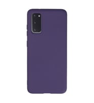 Samsung Galaxy S20 Kılıf Nano İçi Kadife Silikon - Mor