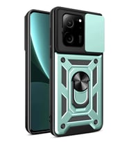 Durukar® Mi 13T Pro Kılıf Pars Lens Yüzüklü Silikon - Yeşil