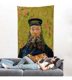 Vincent van Gogh - Joseph Roulin'in Portresi Duvar Örtüsü-7480