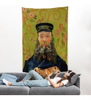 Vincent van Gogh - Joseph Roulin'in Portresi Duvar Örtüsü-7480