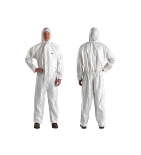 3M 4510 Sıvı Dayanıklı Koruyucu Tulum - XL (Beyaz)