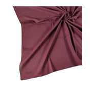 Enba Mio Jazz (Caz) Pamuk Eşarp 100x100 cm (Bordo)