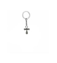 İşlemeli Ankh Sembolü Metal Anahtarlık – Unisex Antik & Gotik Aksesuar