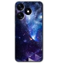 Tecno Spark 10 Pro Kılıf HD Desen Baskılı Kılıf - Galaksi