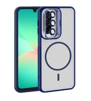 Samsung Galaxy A17 Uyumlu Kılıf Standlı ve Kamera Lens Hediyeli Zore Etro Kapak