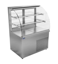 Öztiryakiler Bombe Camlı Sıcak Teşhir Dolabı, 360 Lt, 150x70x135 Cm