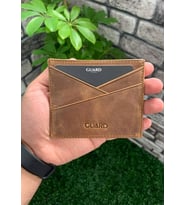 Guard Antik Taba Hakiki Deri Kartlık - GRD2403XW22426 (Renksiz)