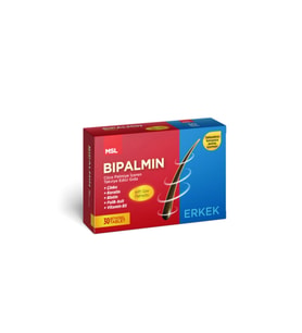 MSL Bipalmin With Saw Palmetto Men Saç Dökülmesi İçin 30 Tablet