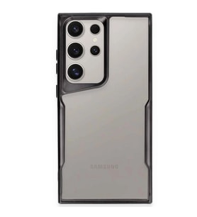Samsung Galaxy S24 Ultra Kılıf Boyi Silikon Kapak - Siyah