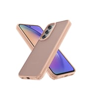 Samsung Galaxy A05s Kılıf Elegant Kapak - Pudra