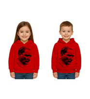 Unisex Ay Yıldızlı 19 Mayıs 29 Ekim 23 Nisan 10 Kasım Atatürk Çocuk Kapüşonlu Sweatshirt (Kırmızı)
