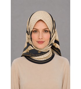 Lesscarves Twill Desenli Eşarp LS2201