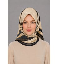 Lesscarves Twill Desenli Eşarp LS2201