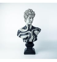 David 'Black Wave' Dekoratif Heykel, Pop Art Roma Yunan Heykelleri