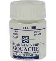 Talens Gouache Jar 16ml Guaj Boya White / 100