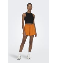 ONLY ONLVILMA S/L CROPPED TANK TOP JRS NOOS 15282771 (Siyah)