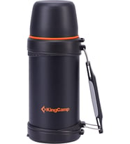 Kingcamp Paslanmaz Çelik Vakum Şişesi, Saplı Ve Kapak Kesici Ile Geniş Açıklık, Kapasite 750 Ml (Çok Renkli)