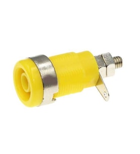 4mm Sarı Korumalı Born Jak Vidalı