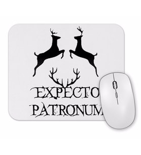 Harry Potter Expecto  Patronum Mouse Pad