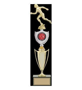 ODAK KUPA - Figürlü Kupalar - Atletizm Kadın Figürlü Kupalar FG-042 B - 46 cm
