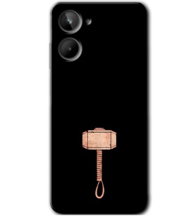 Realme 10 4G Kılıf HD Desen Baskılı Kılıf - Thor Çekiç