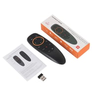 Android-Windows-Linux-TV Box-Mac OS Uyumlu 2.4 Ghz Ses Komutlu Wireless Air Mouse Uzaktan Kumanda