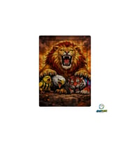 Ghostbastır Design Galatasaray Aslan 99 Parça Ayaklı Puzzle – Dekoratif Çocuk Yapbozu 0158