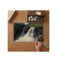 Akarsu - Orman - Doğa Tasarımı 240 parça Ahşap Puzzle Ahşap Kutuda MP06720