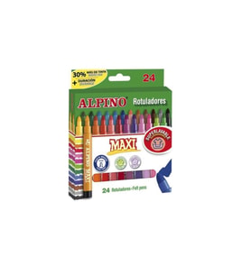 Alpino Maxı Keçeli Kalem 24 Renk Ar07