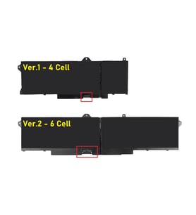Dell Precision XCTOP3581EMEA_VP1A15 Batarya Pil RETRO V1 4-Cell