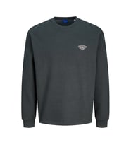 Jack & Jones 12262880 Jorbronx Arch Small Sweat Crew Neck Füme